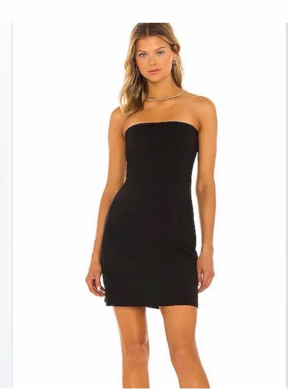 Nina Raynor Strapless Black classic Mini Dress size 8